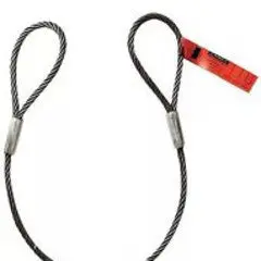 1/2-Inch Diameter by 6-Foot Wire Rope Sling – Heavy-Duty Lifting Rigging