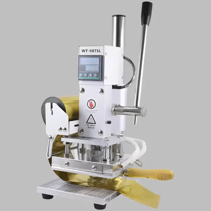 10 cm x 13 cm Hot Foil Stamping Press – Leather Bronzing and Embossing Machine