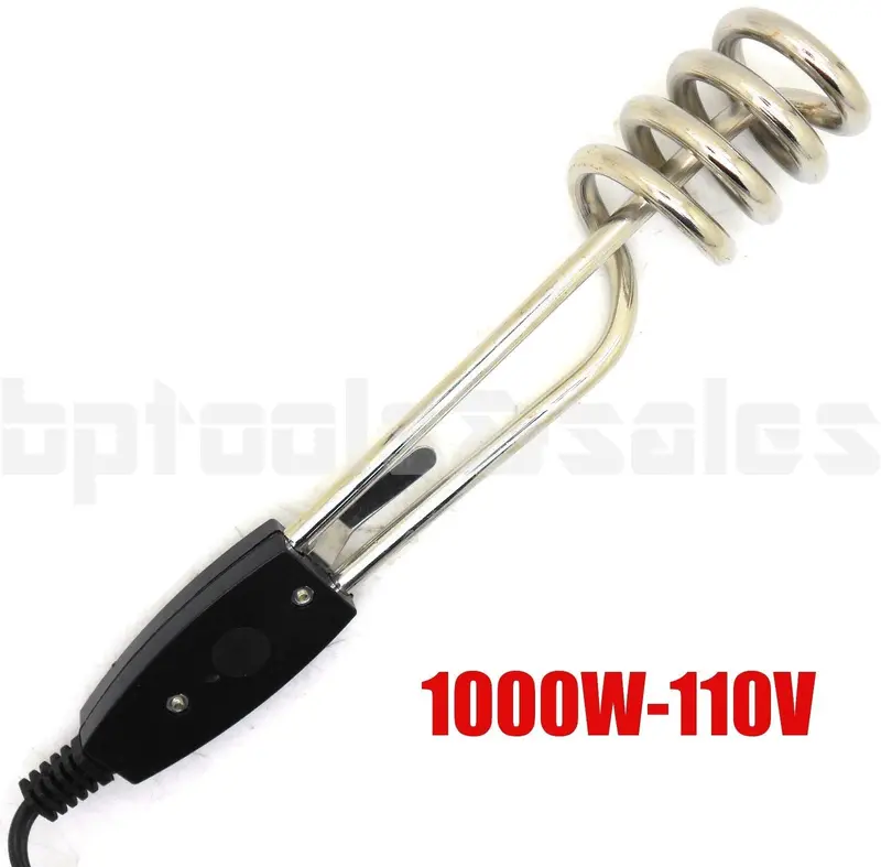 10-Inch Portable Immersion Water Heater for Travel, Camping, or On-Demand Hot Water (S1016)