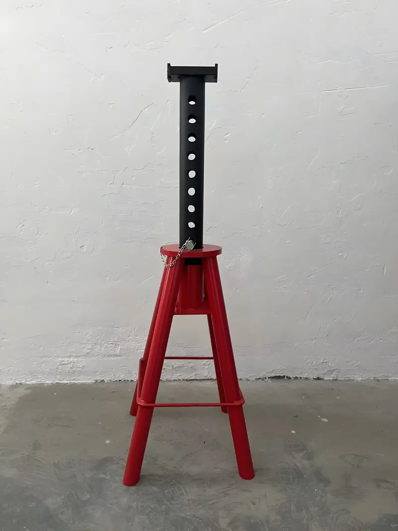 10-Ton Adjustable Jack Stand – High-Lift Range (720–1200 mm), Pin-Style Heavy-Duty Support
