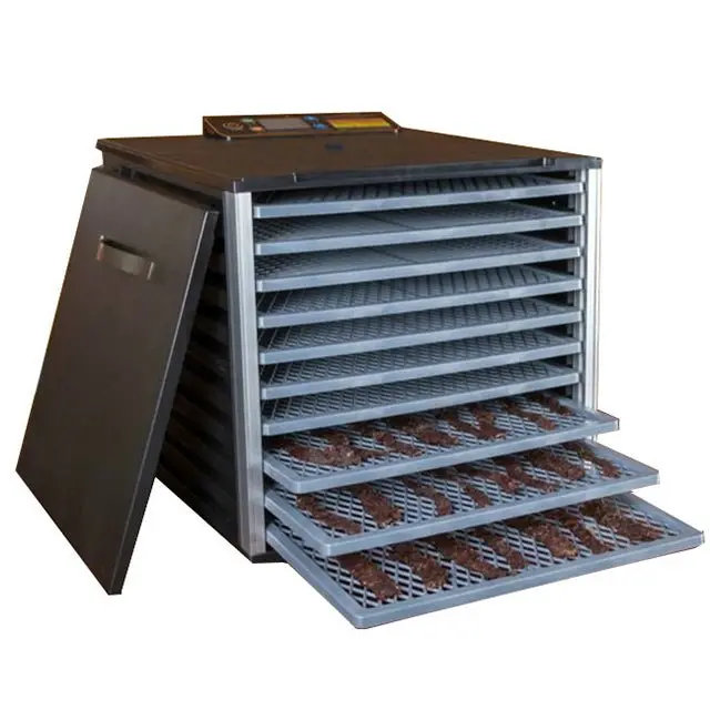 10-Tray Digital Food Dehydrator – Precise Temperature Control & Rear Fan for Even Drying 710722