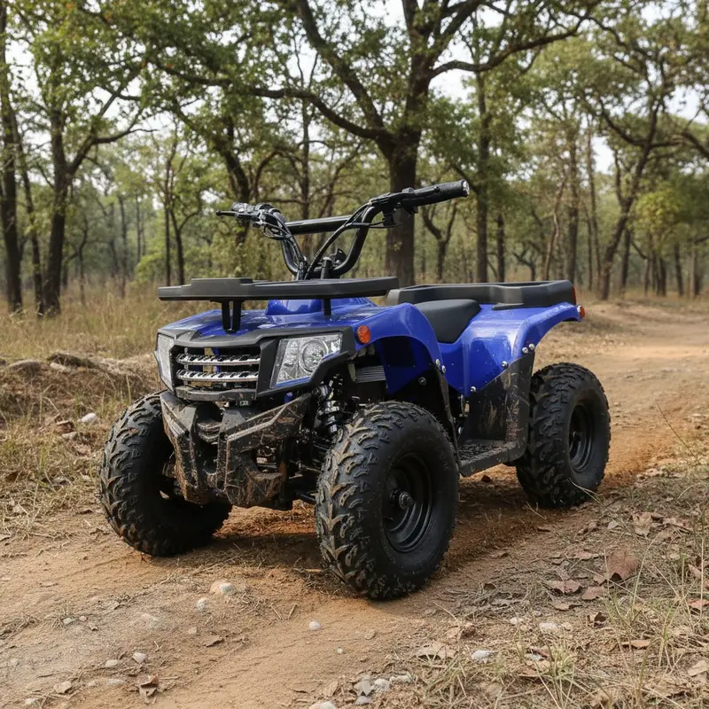 1000W Kids’ Electric ATV – 36V Battery-Powered Ride-On with Disc Brakes & Dual-Direction Drive (Blue/Black)