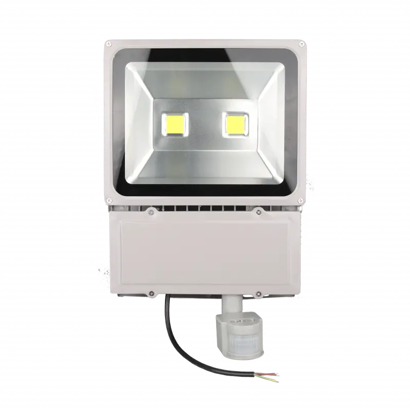 100W LED Outdoor Flood Light with Motion Sensor – Weatherproof Security Spotlight for Driveways, Garages, and Yards