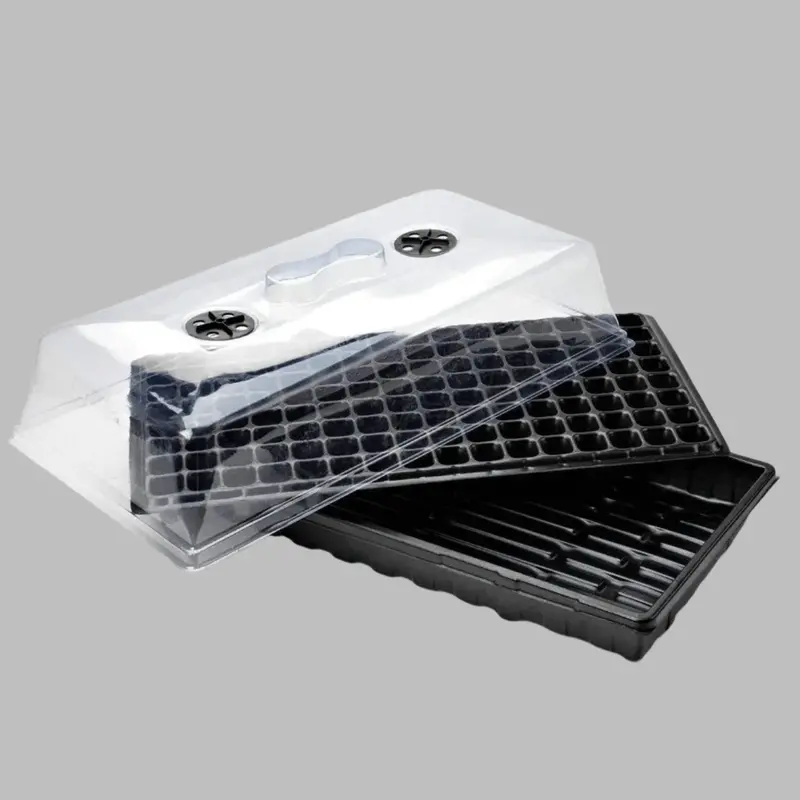 10×20 Seed Starting Tray with Humidity Dome – Reusable Propagation Kit for Germinating Seeds and Growing Healthy Seedlings
