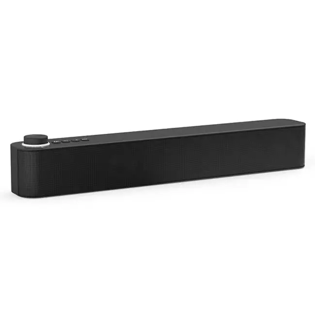 10W Bluetooth Soundbar with Built-In Subwoofer – Slim Wireless Audio Speaker for Small Spaces B484501