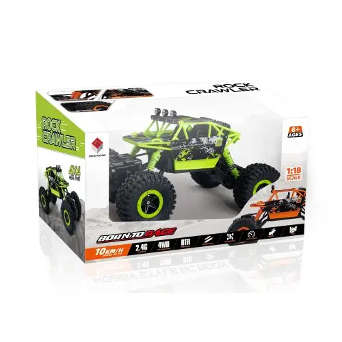 1:18 Scale RC Rock Crawler – Extreme Terrain Off-Road Remote Control Vehicle