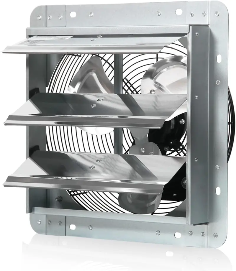 12-Inch High-Capacity Exhaust Wall Fan – 1800 CFM Ventilation Unit for Greenhouses, Barns, and Workshops – S1205