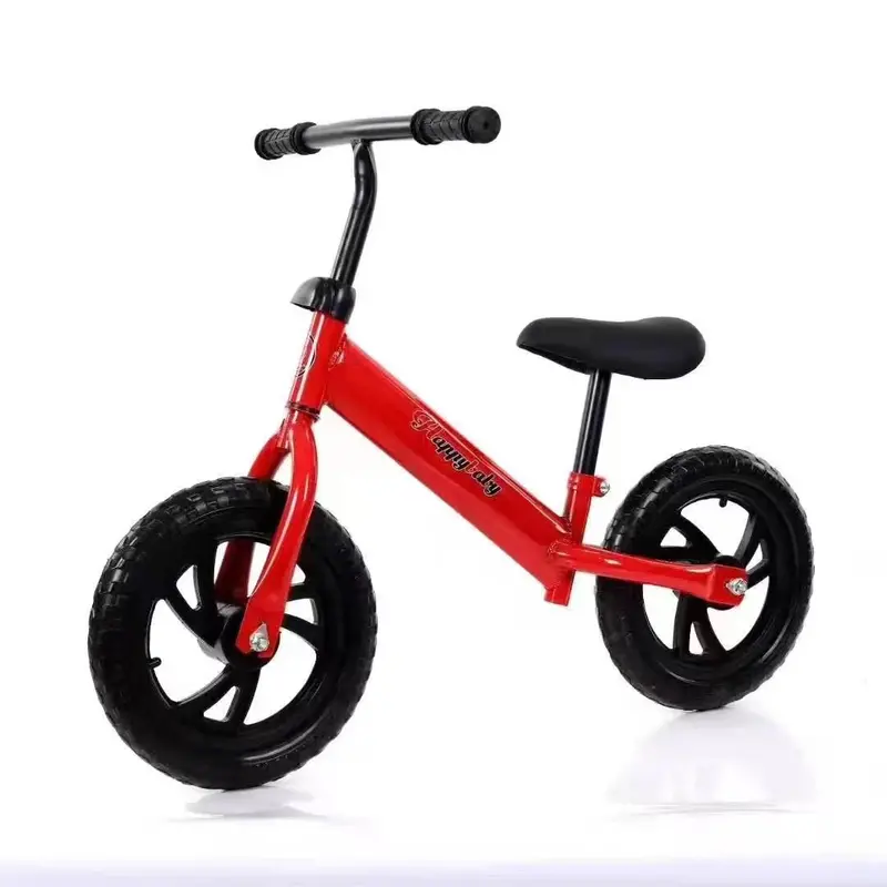 12-Inch Kids’ Balance Bike – Lightweight Steel Frame with EVA Foam Tires for Early Riders