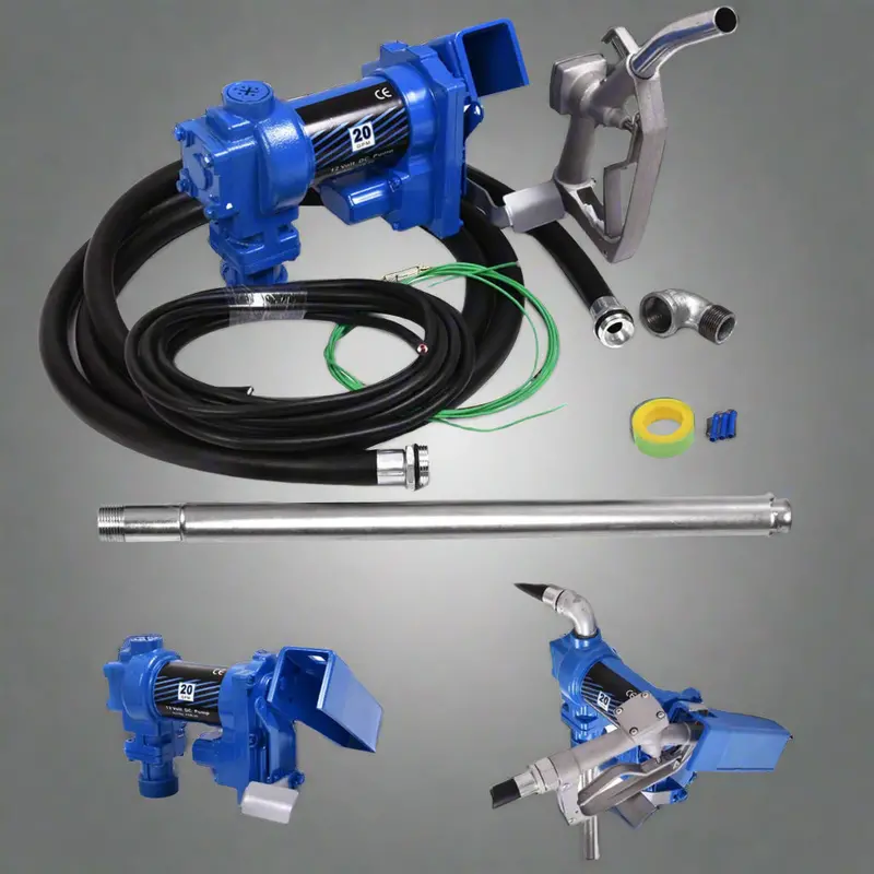 12V 20 GPM Cast Iron Fuel Transfer Pump – Rugged Performance for Gas & Diesel | DCEX56