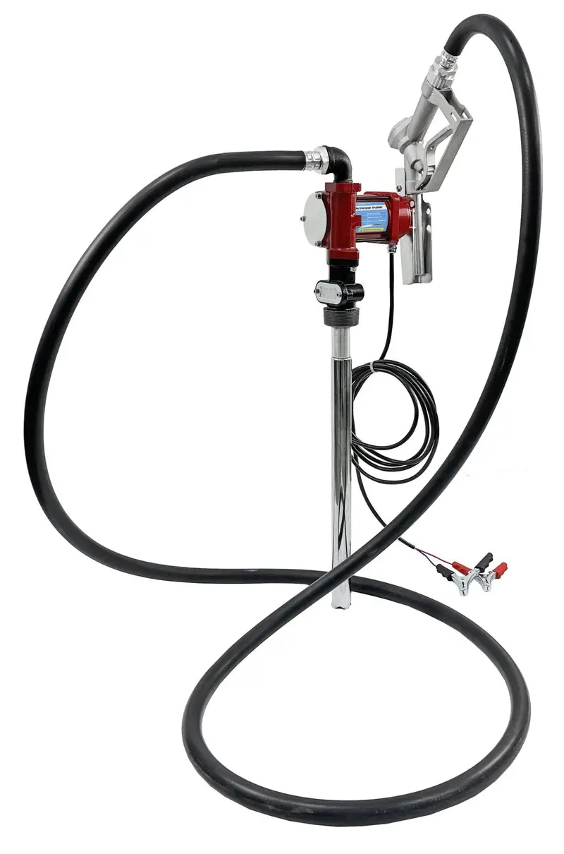 12V 57-Liter Fuel Transfer Pump – Multi-Fuel Compatible (Gas, Diesel, Kerosene) | S1136