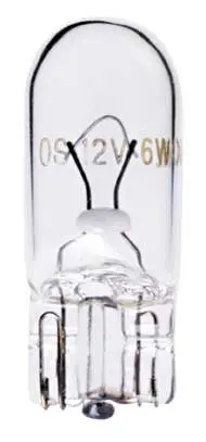 12V 5W Wedge-Base (Capless) Indicator Bulbs – 10-Pack