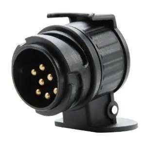 13-Pin to 7-Pin Trailer Adapter – Universal Towbar Socket Converter