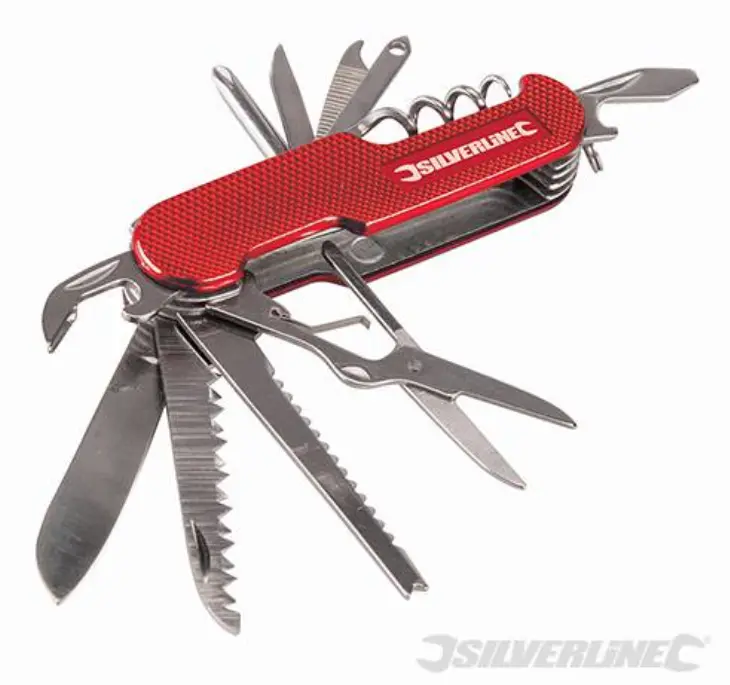 14-Function Pocket Multi-Tool Knife – Compact & Versatile