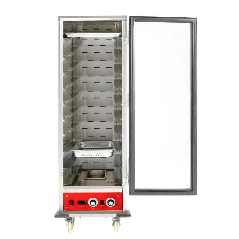 15-Tier Stainless Steel Proofing Cabinet – Professional Bakery & Bread-Rising Solution (918707)