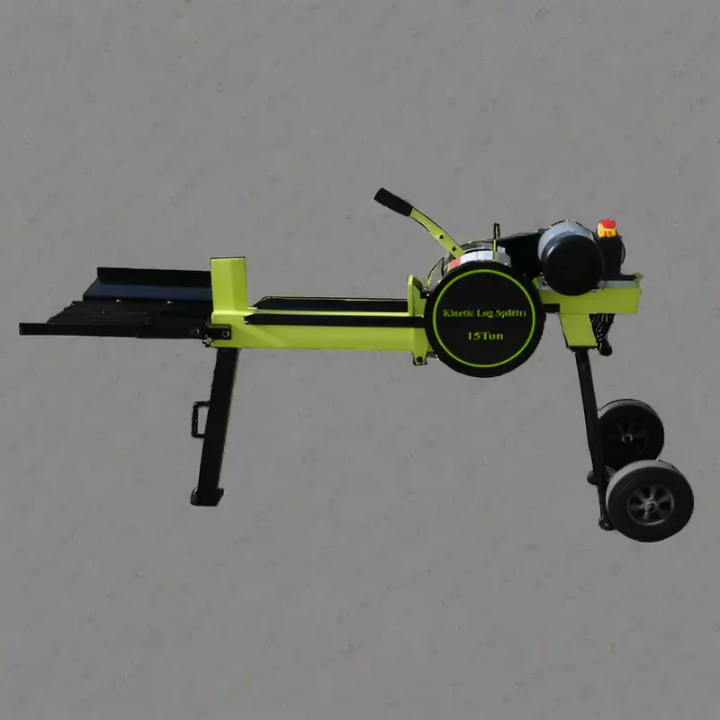 15-Ton Electric Kinetic Log Splitter | 2HP Motor, 2–3 Second Cycle Time (BM11097)