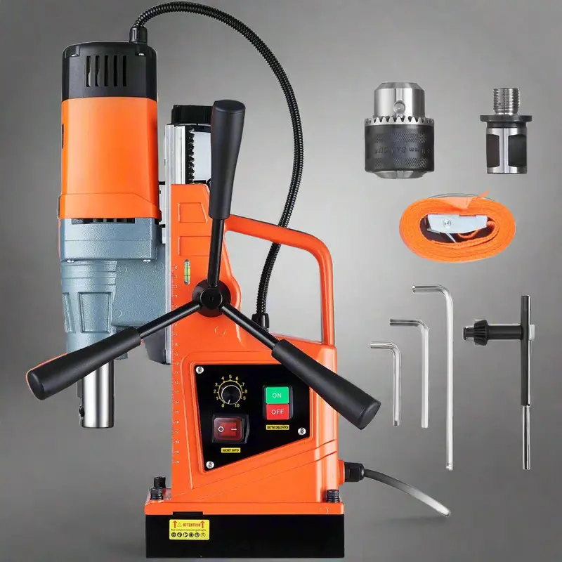 1550W Magnetic Drill Press – Portable Heavy-Duty Mag Drill with 50mm Capacity | SKU 634350