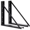 2-Pack Universal Truck Box Mounting Brackets – Reinforced Steel Installation Hardware