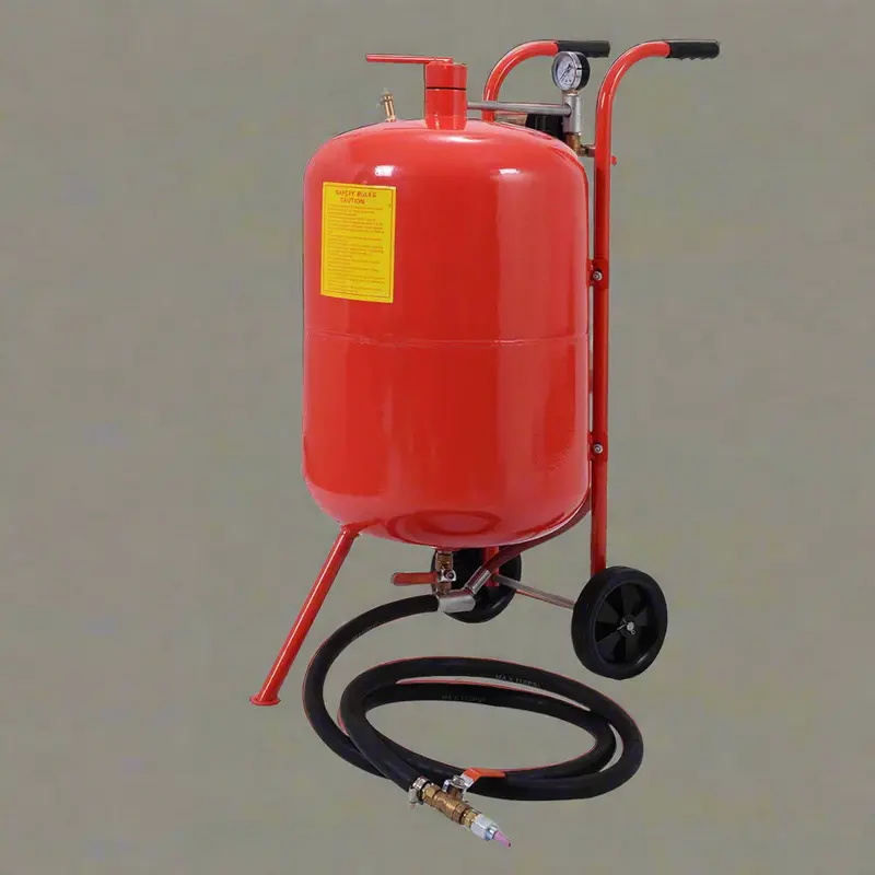 20-Gallon Portable Pressure Sandblaster Tank for Rust Removal, Paint Stripping, and Surface Prep | Model: SB20GA