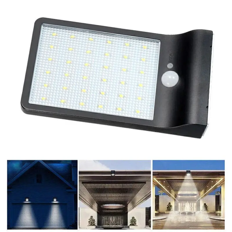 20-LED Solar Motion-Sensor Security Light – IP65-Rated Outdoor Wall Light for Driveways, Garages & Yards