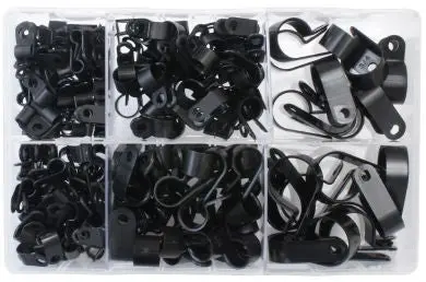 200-Piece Colored P-Clip Assortment