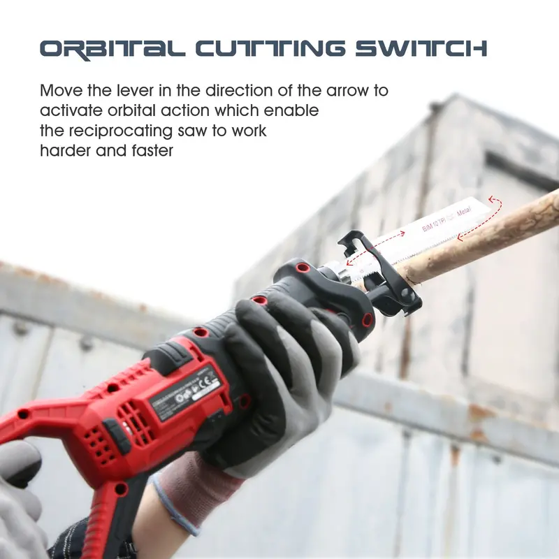 20V Cordless Reciprocating Saw – Battery-Powered Cutting Tool for Wood & Metal | RS20V01