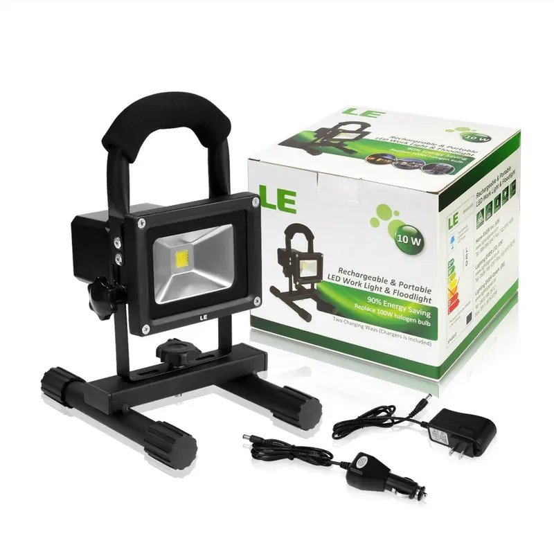 20W Rechargeable Portable LED Flood Light – Waterproof Jobsite and Outdoor Task Lighting (RCL20)
