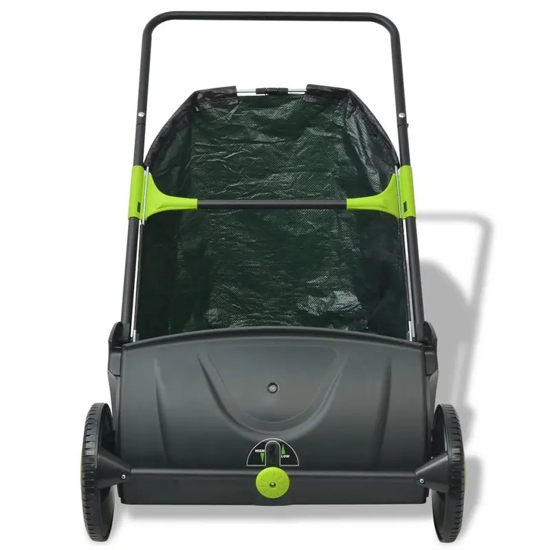 21-Inch Manual Push Lawn Sweeper – Adjustable Handle Height & Large Debris Collection Bag | SKU: WTS00121