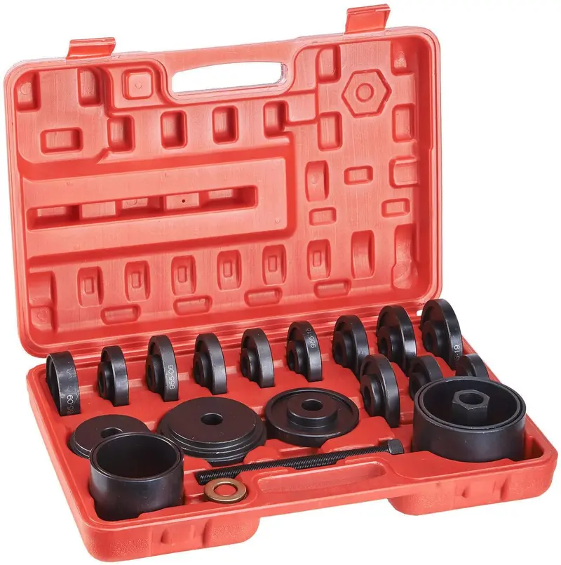 23-Piece Professional Wheel Bearing Puller Kit for Automotive Repair and Maintenance