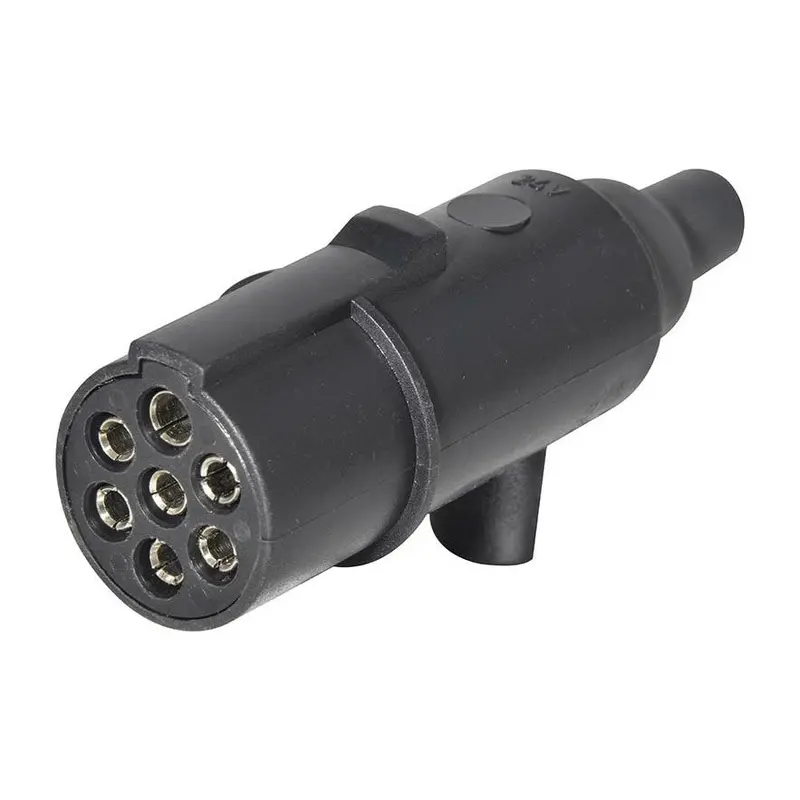 24N 7-Pin Plastic Trailer Plug – Standard 24V Compatibility