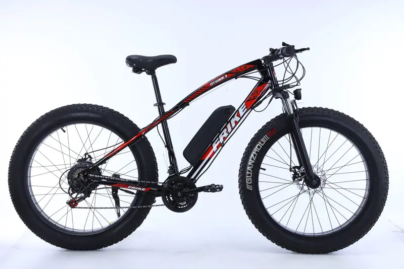 26″ Electric Fat Tire E-Bike – 250W Motor, 36V Battery, 21-Speed Drivetrain for Urban and Off-Road Use, Model 1112558