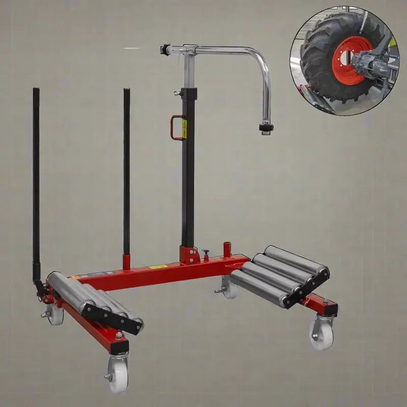 2645-Pound Capacity Hydraulic Tire Lift – Tractor-Mounted Wheel Handler (Model H8093)