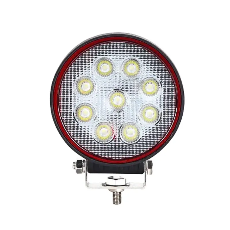 27W Round LED Flood Light – 1930 Lumens (LED Autolamps)
