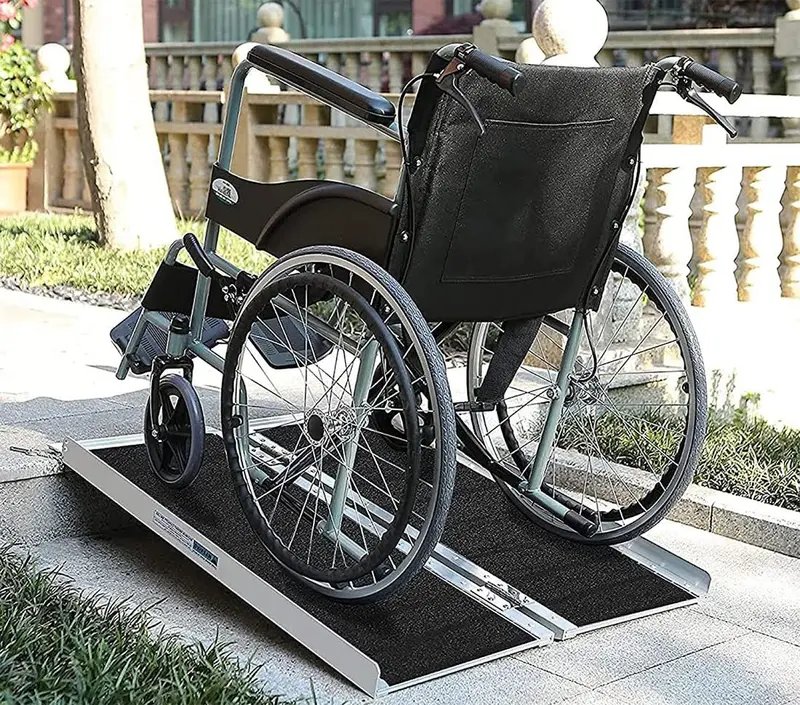 3-Foot Portable Wheelchair Ramp – Lightweight Aluminum Mobility Access Ramp