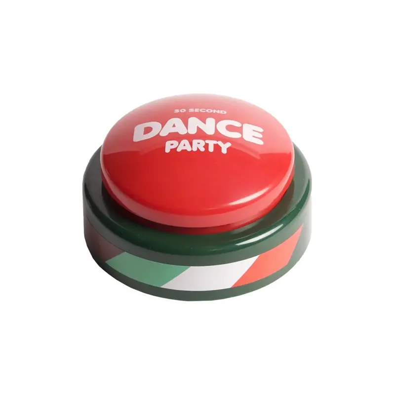 30-Second Dance Party Button – Holiday-Themed Dual-Pack Sound & Light Activator