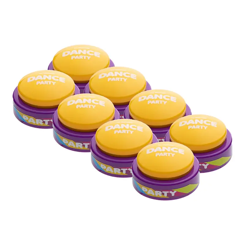 30-Second Dance Party Button Volume 2 – 8-Pack Energy Boost