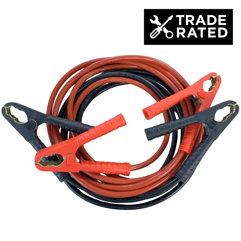 35mm² Heavy-Duty Jump Leads – Bolted and Crimped Terminal Construction