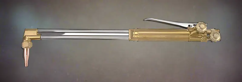 36-Inch Victor-Style Scrap Cutting Torch – Oxygen/Propane-Compatible Heavy-Duty Tool (UW1201V)