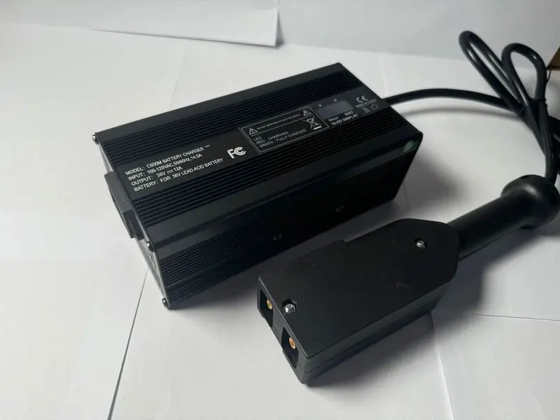 36V Golf Cart Battery Charger – Dual-Connector Model for Club Car (3-Pin) and EZGO TXT (2-Pin) 2408302 / 2408303