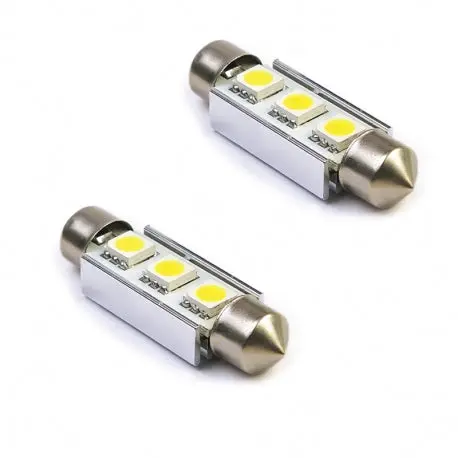 39mm White CANBUS Festoon LED – Designed for 239 Socket