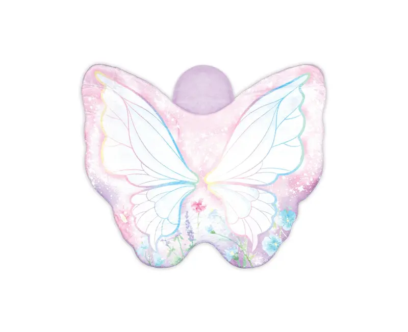 3C4G Fairy Garden Enchanted Wings Fleece Blanket – Hooded Cozy Throw
