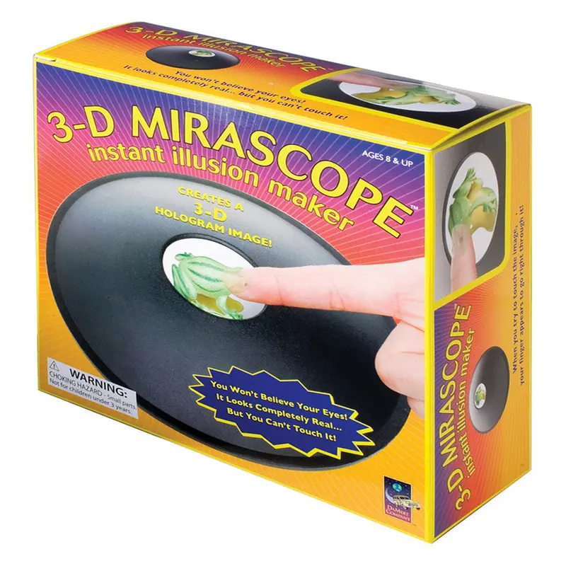 3D Mirascope Optical Illusion Kit – Science-Based Visual Phenomenon Explorer