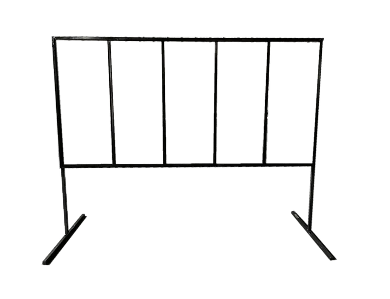 4 ft × 8 ft Heavy-Duty Portable Metal Sign Frame – Outdoor Display Stand for Standard-Sized Boards, Quick Assembly