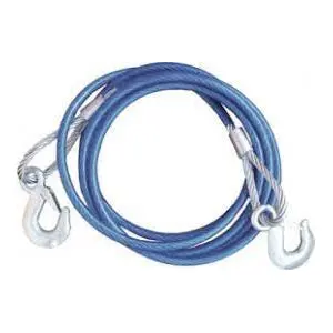 4-Metre Tow Rope with Reinforced Metal Hooks – Towing & Recovery Use