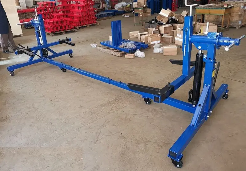 4,000-Pound Automotive Rotisserie – Full 360° Rotation for Frame Restoration | 1024CT