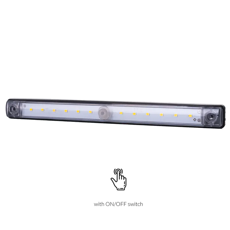 4000K Interior LED Strip Light with On/Off Switch