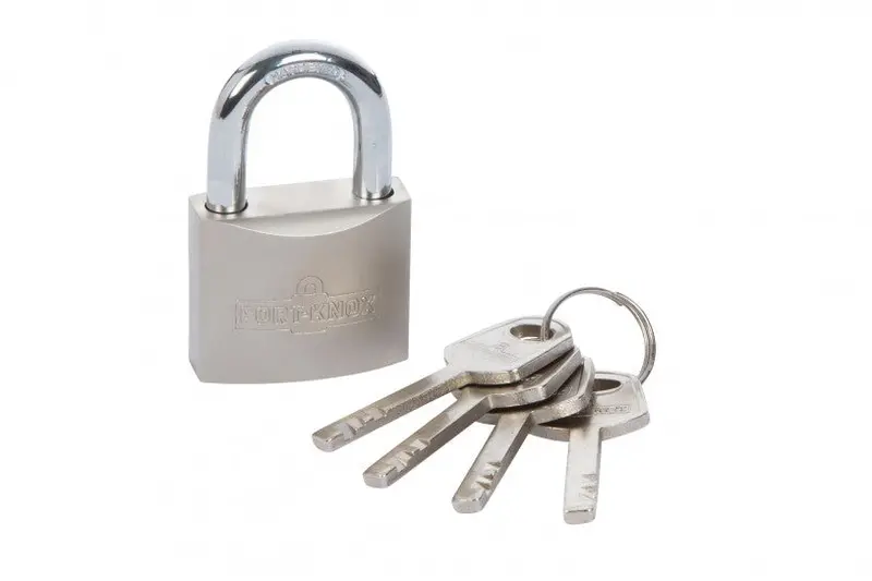 40mm Stainless Steel Padlock with 4 Keys
