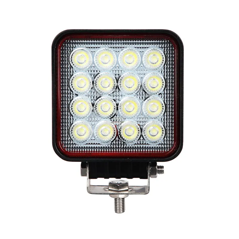 48W Square LED Flood Work Light – Heavy-Duty Auto Lighting Fixture