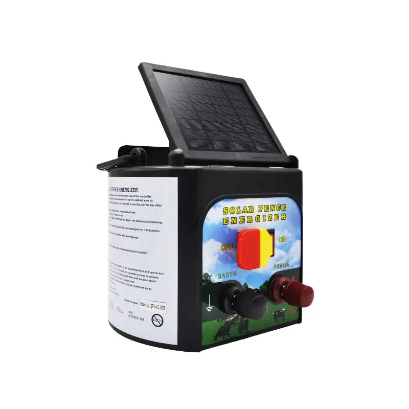 5-Kilometer Solar-Powered Electric Fence Energizer – Dual-Mode Livestock & Pet Containment