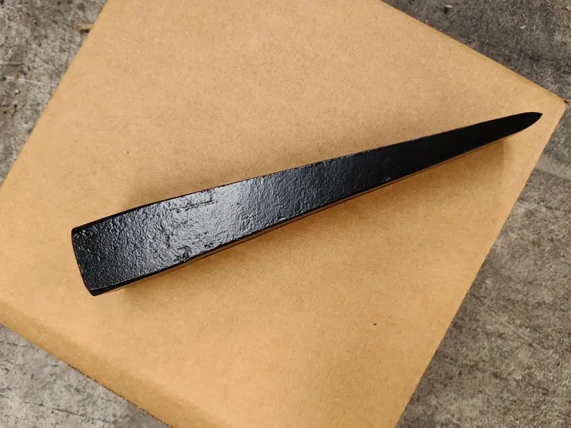 5-Pound Forged Log Splitting Wedge – Heavy-Duty 45# Carbon Steel SM045LB