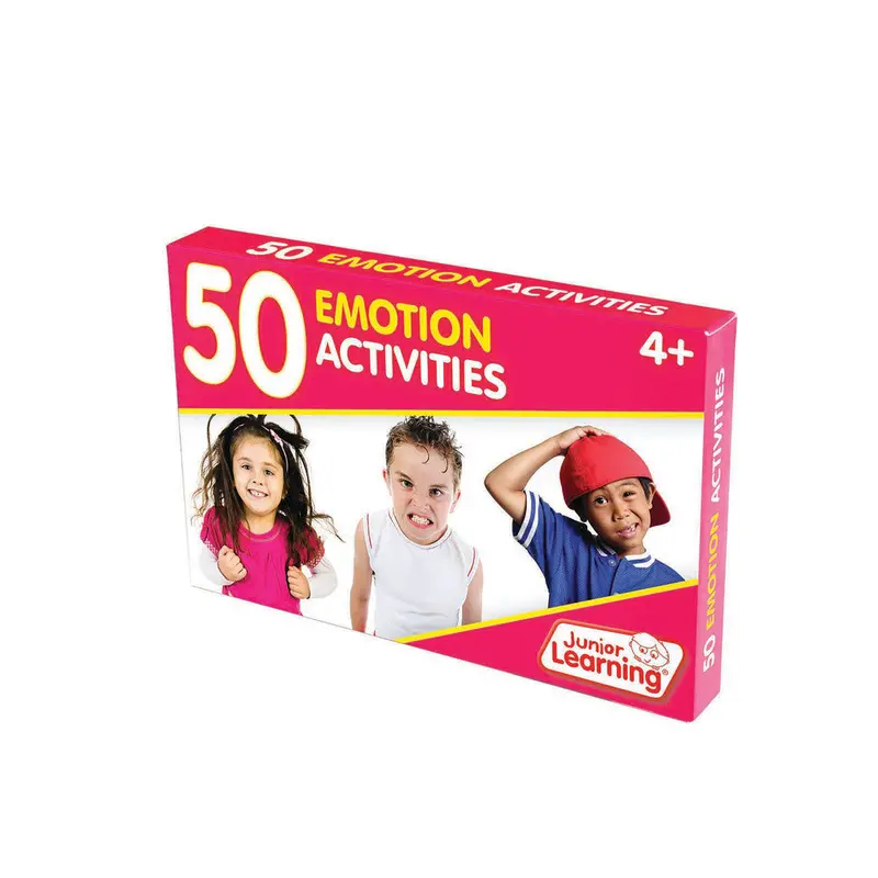 50 Emotion Activities – Junior Learning Social-Emotional Development Kit for Ages 4–5